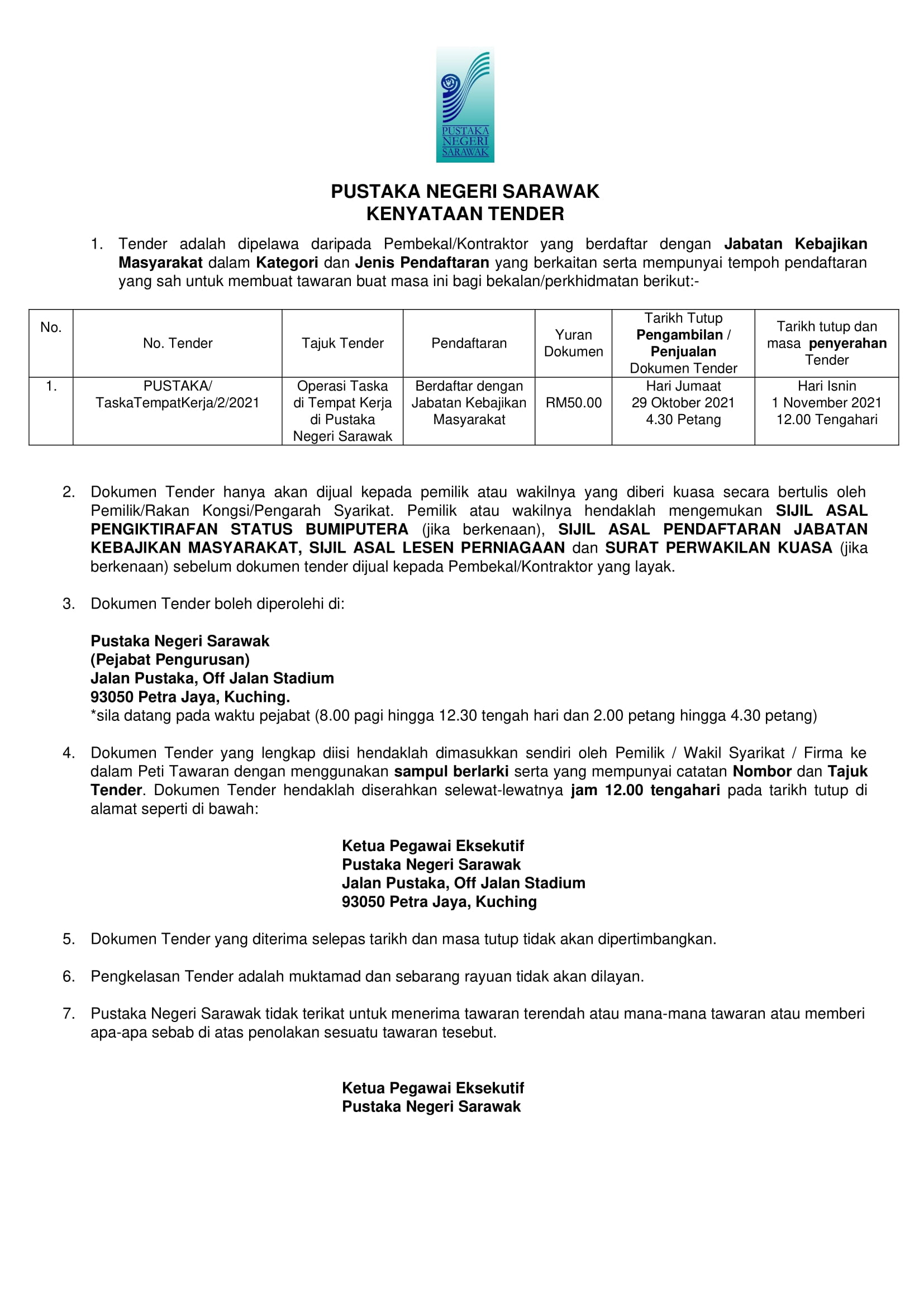 Laman Rasmi Pustaka Negeri Sarawak - Downloads »